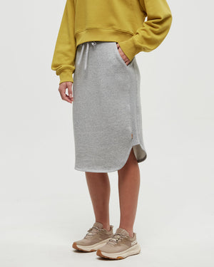 Grey-High-Rise-TreeFleece-Skirt