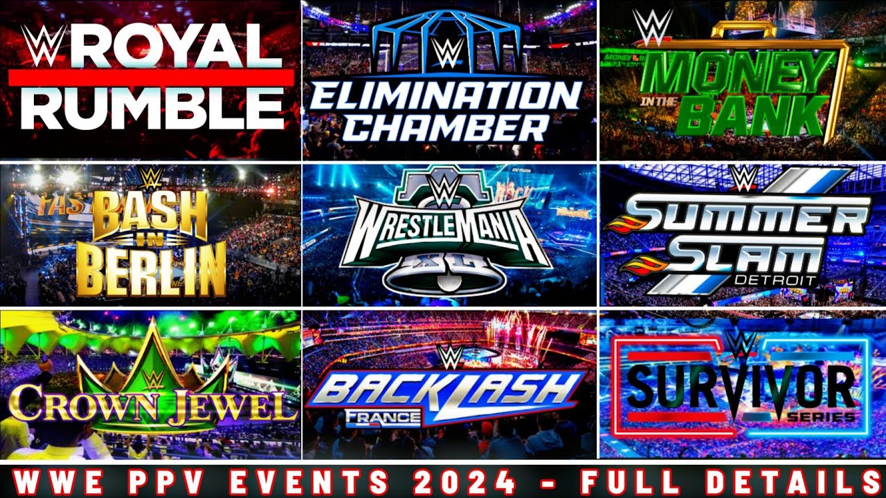 The Next WWE PPV: Everything You Need to Know About Upcoming Shows