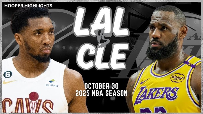 Cleveland Cavaliers vs Los Angeles Lakers - Complete Match Player Stats & Highlights