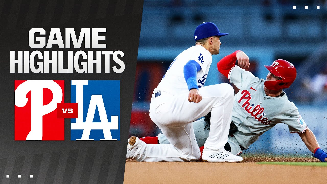 Phillies vs Dodgers Match: Key Player Stats and Highlights