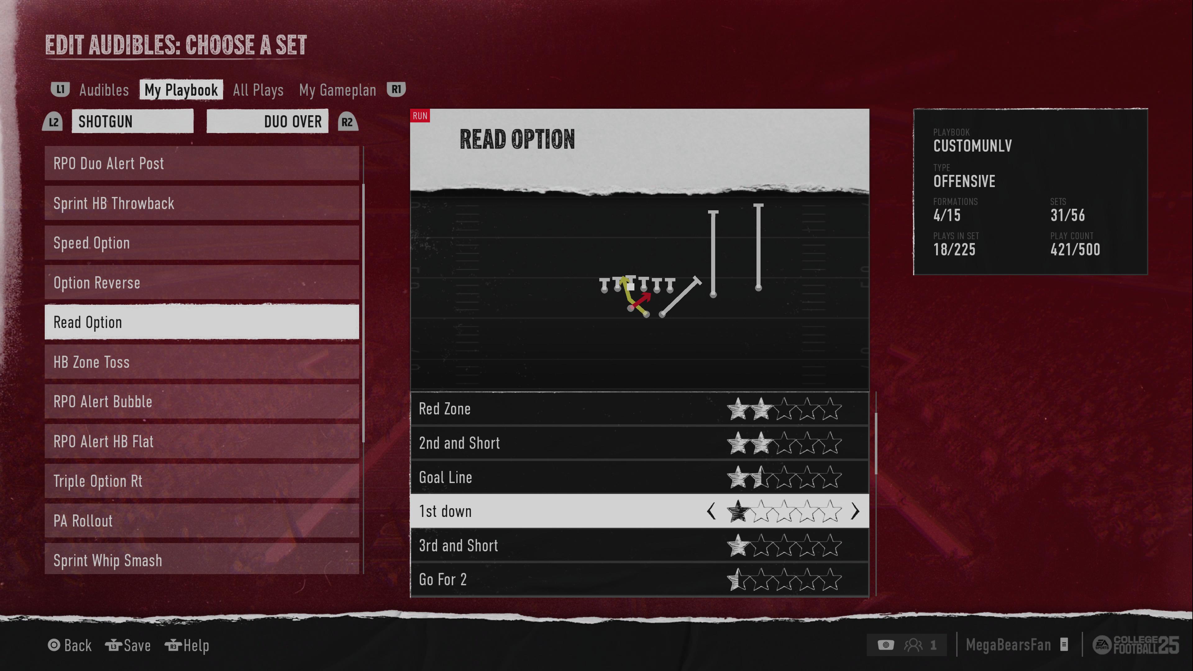 Learn the basics of ncaa 25 read option controls