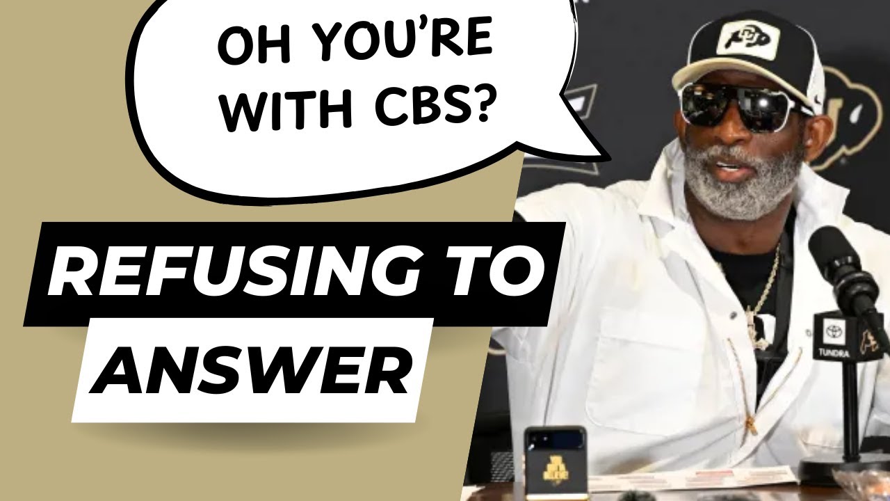 Deion Sanders Refuses Question from CBS Affiliate, Fans React