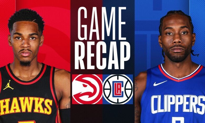 Check Out the Clippers vs Atlanta Hawks Match Player Stats: See Who Dominated!