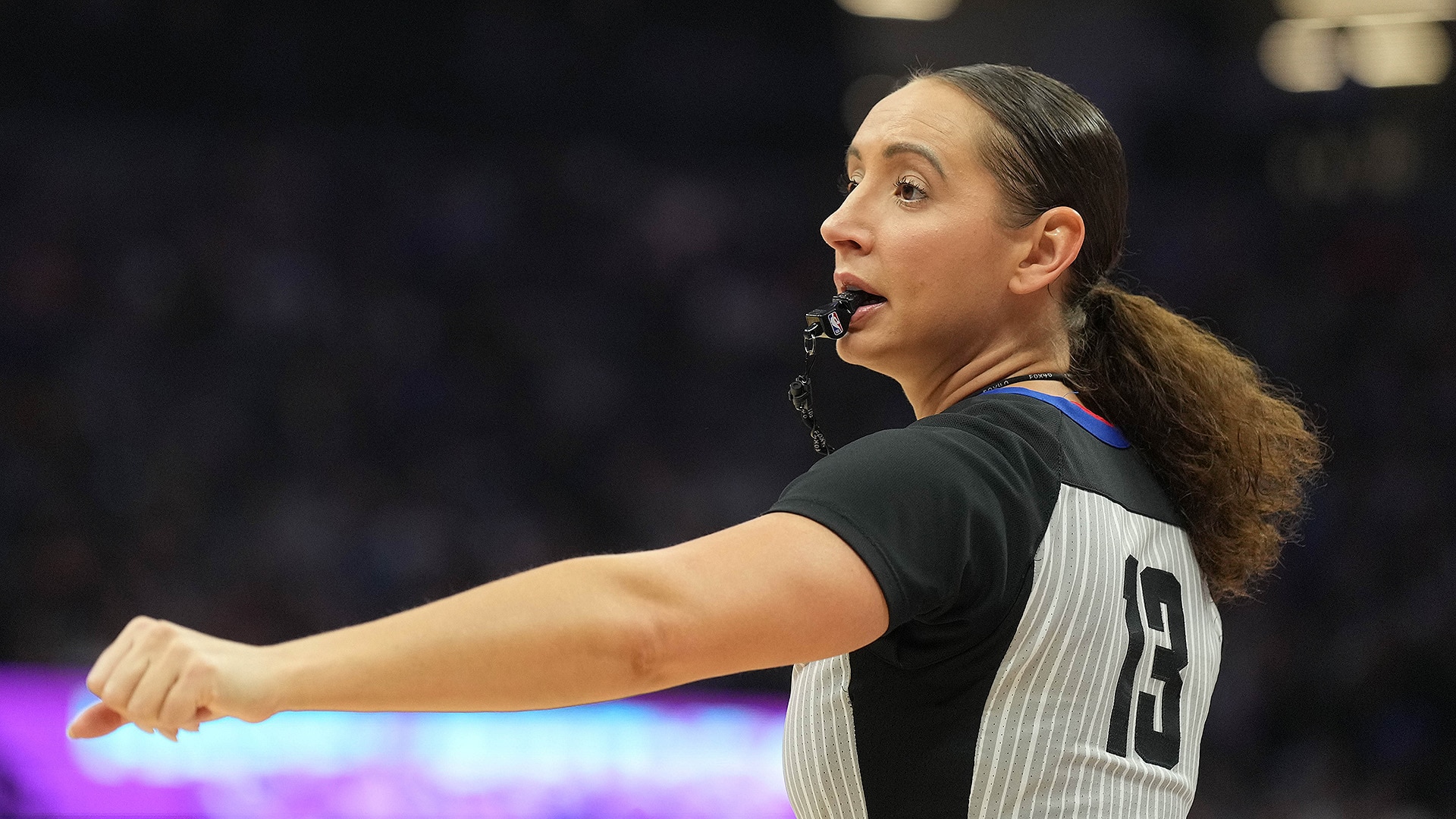 Ashley Moyer-Gleich: Get to know the NBAs first female referee to officiate a final.