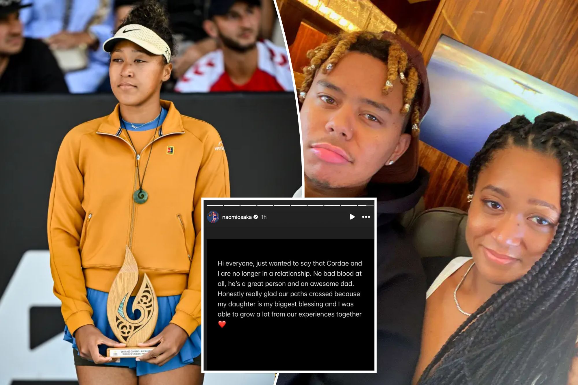 Cordae and Naomi Osaka break up rumors: The truth behind their relationship now.