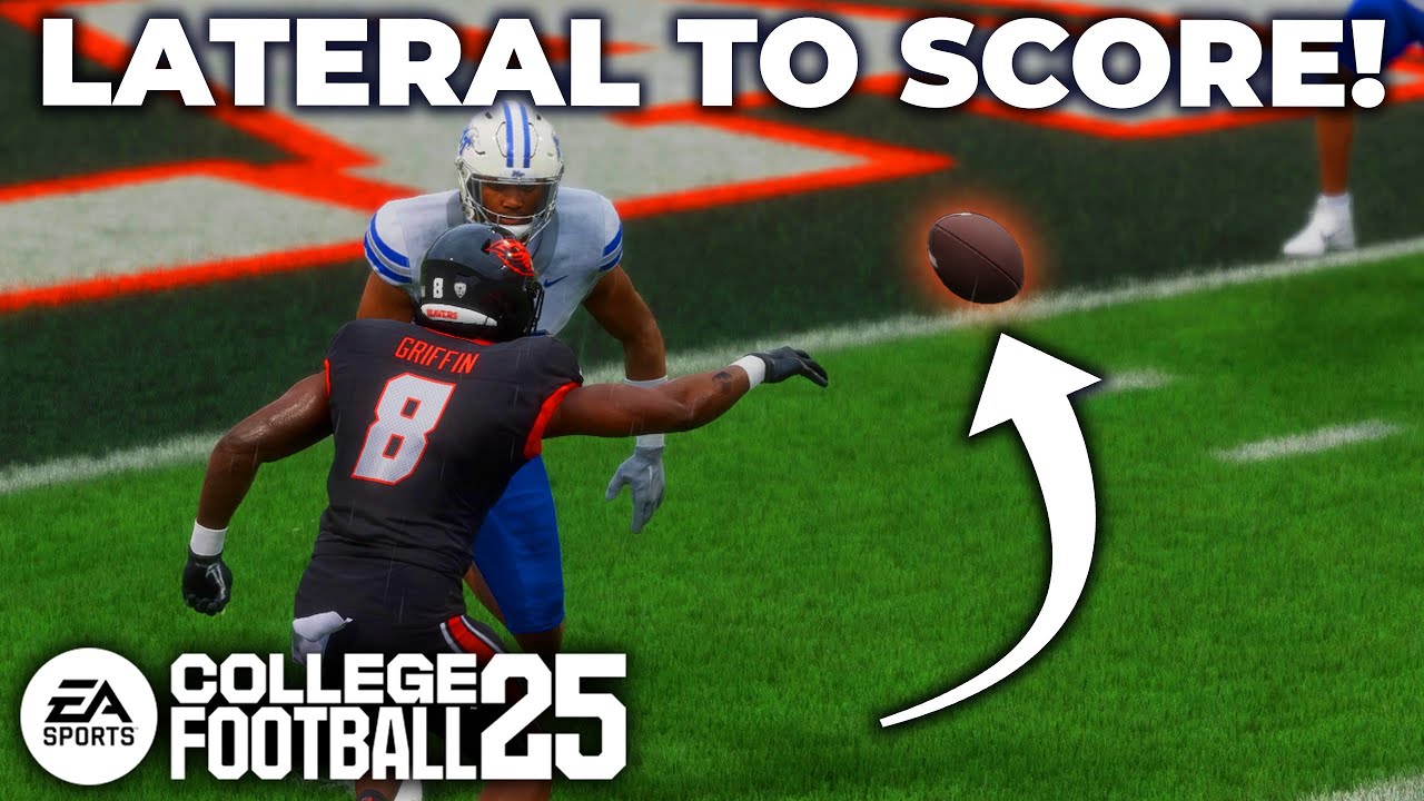 Learn How to Lateral in College Football 25 Like a Pro