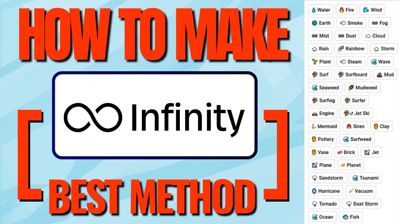 How to Make Infinity in Infinite Craft: Simple Steps to Get You Started